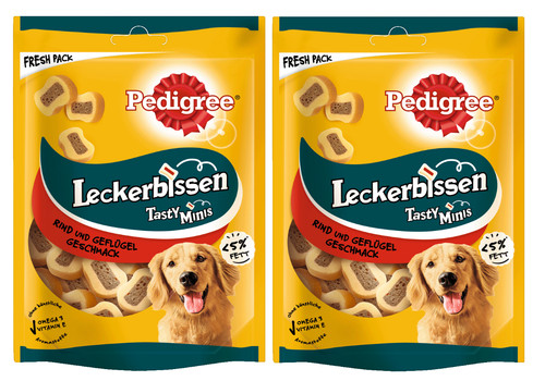 155g pedigree hundesnack - x,