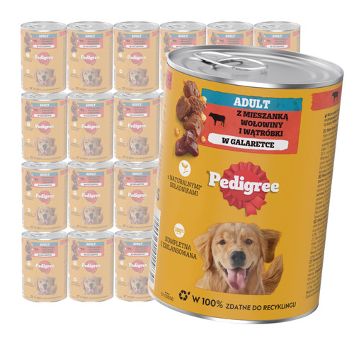 Pedigree mit rindfleisch - mit, in