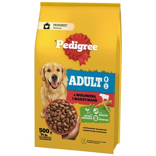 500 pedigree trockenfutter - 500,