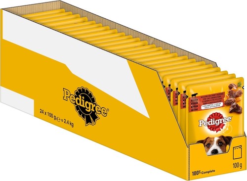 24x100 pedigree nassfutter - 24x100,