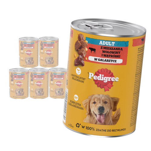 Pedigree adult 6x400g - adult,