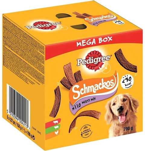 5x158g pedigree hundesnacks - 5x158g,